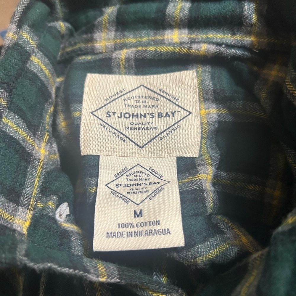 St. John's Bay Forest Plaid Shirt